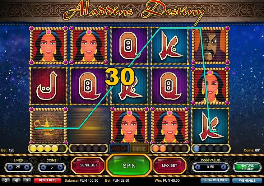 Aladdins destiny slot machine online 1x2gaming apps park