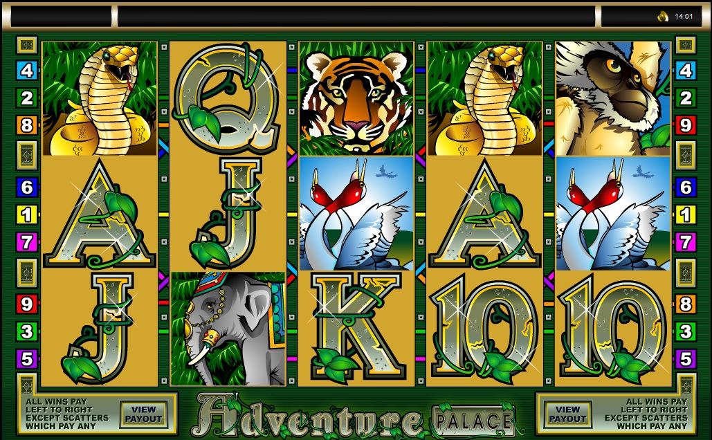Adventure Palace Free Slot Machine Game