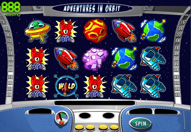 Adventures In Orbit Online Slot Game