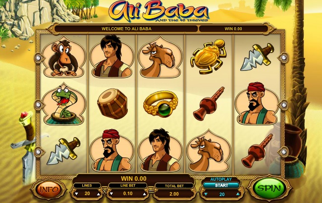 Alibaba and the 40 Thieves Slot