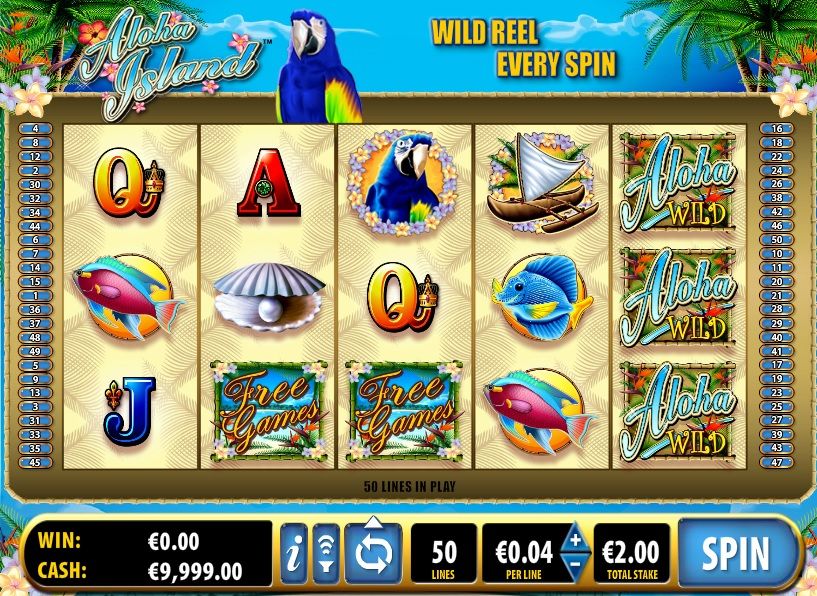 Aloha Island Free Slot Machine Game