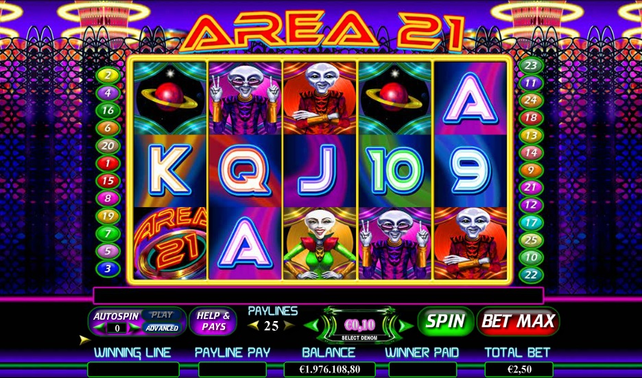 Area 21 I Free Slot Machine Game