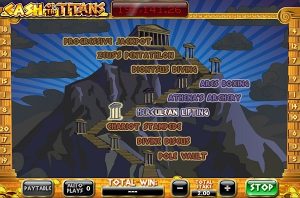 Cash of the Titans Online Slot Game