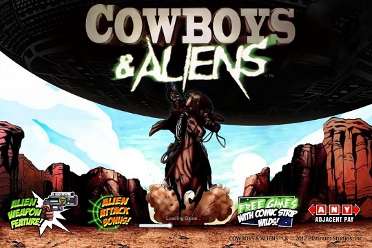 Cowboys &amp; Aliens Free Slot Machine Game