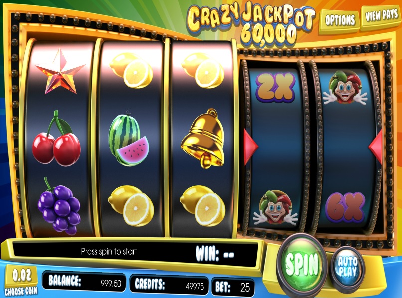 Crazy Jackpot 60000 Free Slot Machine Game
