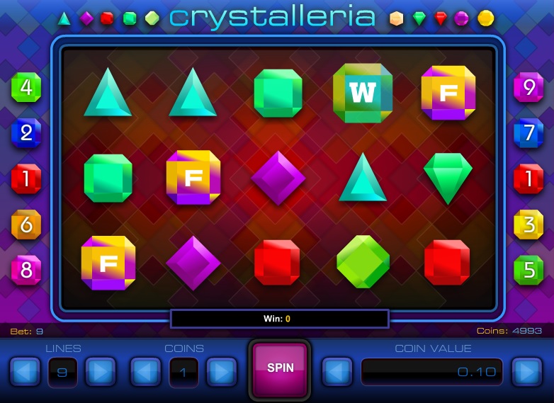 Crystalleria Slot Game