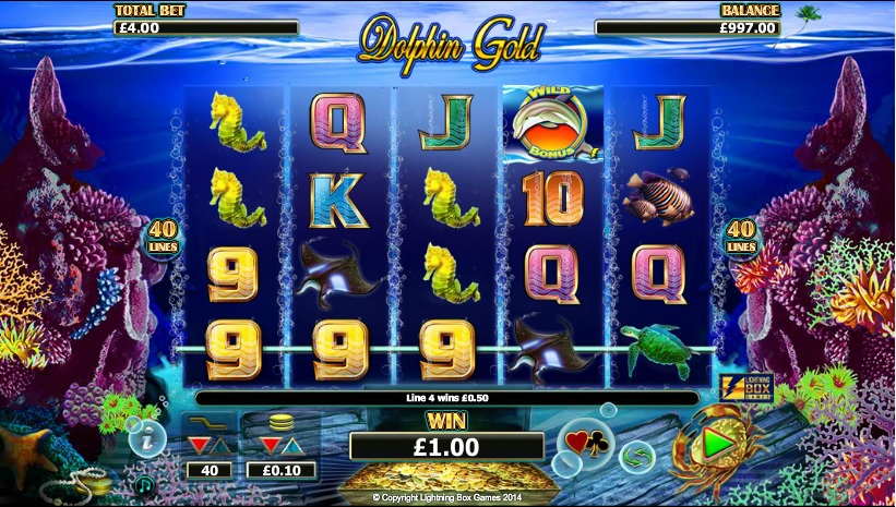 Dolphin Gold Online Slot Game