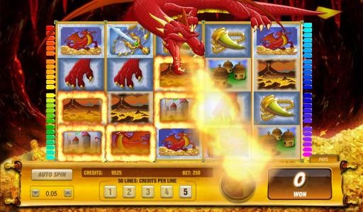 Dracos Fire Fruit Machine Game