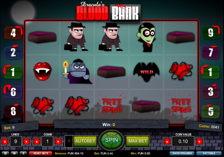 Blood Bank Free Slot Machine Game