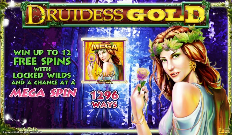 Druidess Gold Free Slot Machine Game