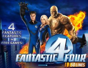 Fantastic Four 50 Lines Online Slot Game