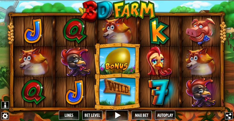 3D Farm Online Slot Game
