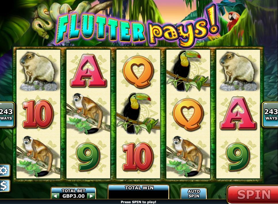 Flutter Pays Free Slot Machine Game