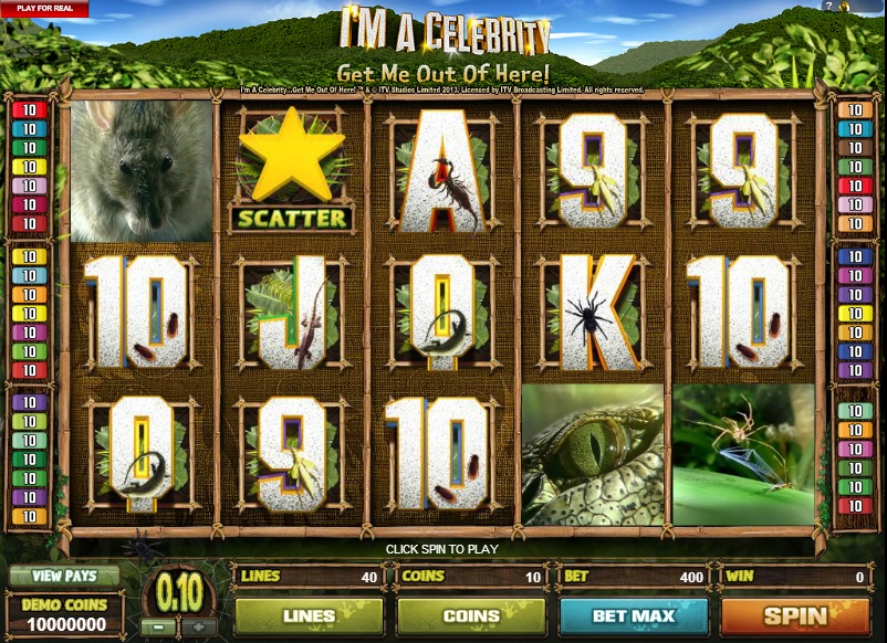 I'm a Celebrity - Get me out of Here Slot Game