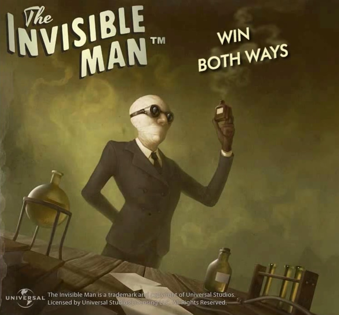 Invisible Man Slot Machine Game