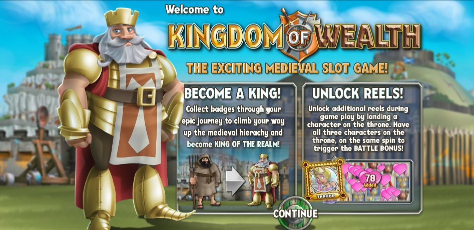 Kingdom Of Wealth Slot Machine
