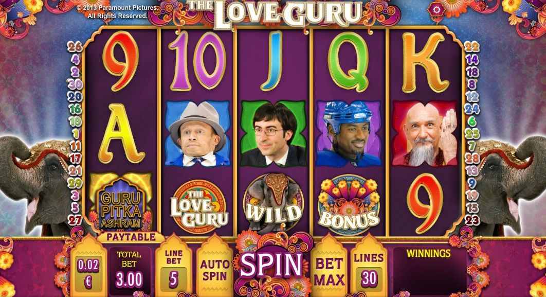 Love Guru Free Slot Machine Game