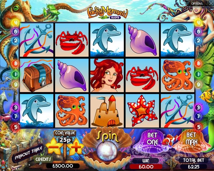 Lucky Mermaid Free Slot Machine Game