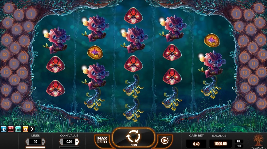 Magic Mushrooms Slot Machine
