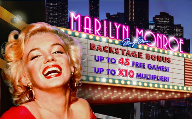 Marilyn Monroe Free Fruit Machine Game