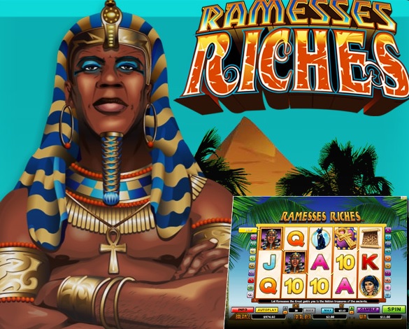 Ramesses Riches Free Fruit Machine Game