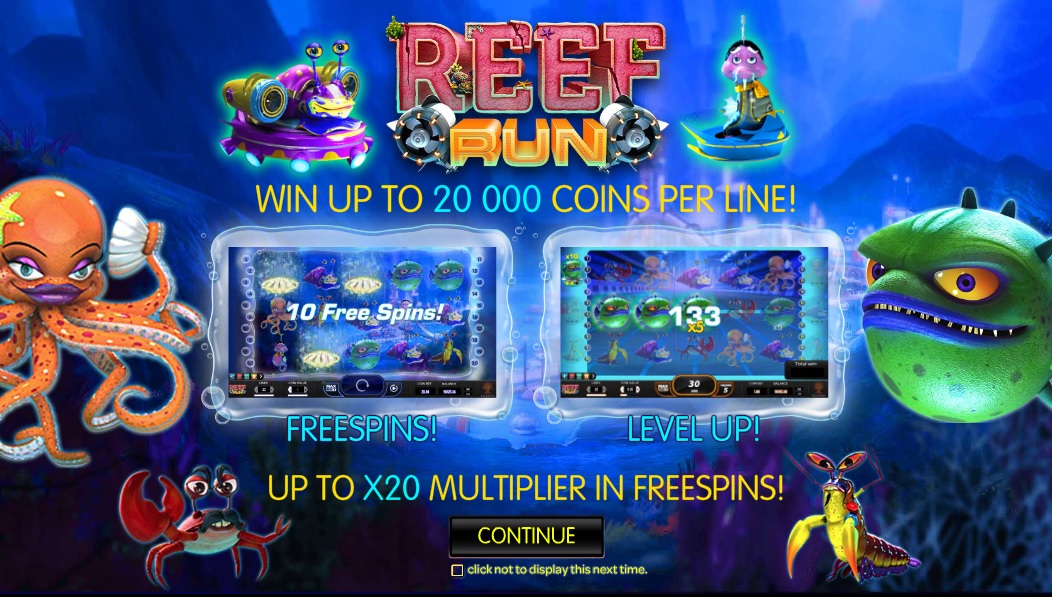 Reef Run Online Slot Game