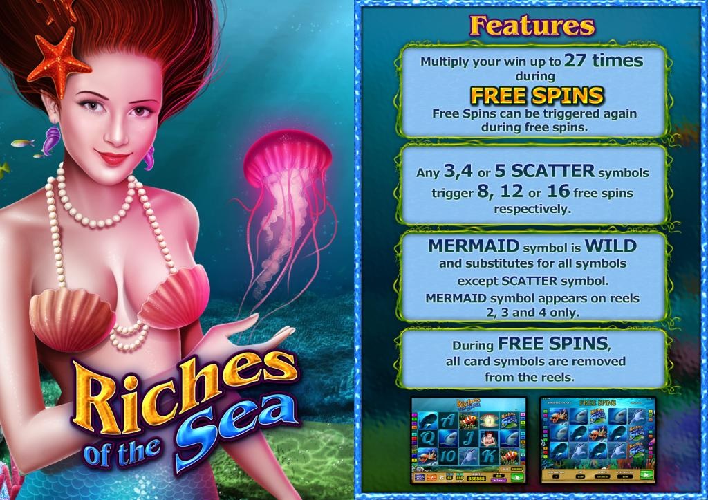 Riches of Sea Free Fruit Machine Game