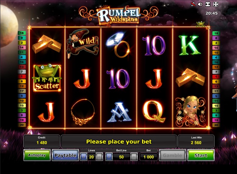 Rumpel WildSpins Slot Machine