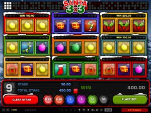 Santa 3x3 Slot Game