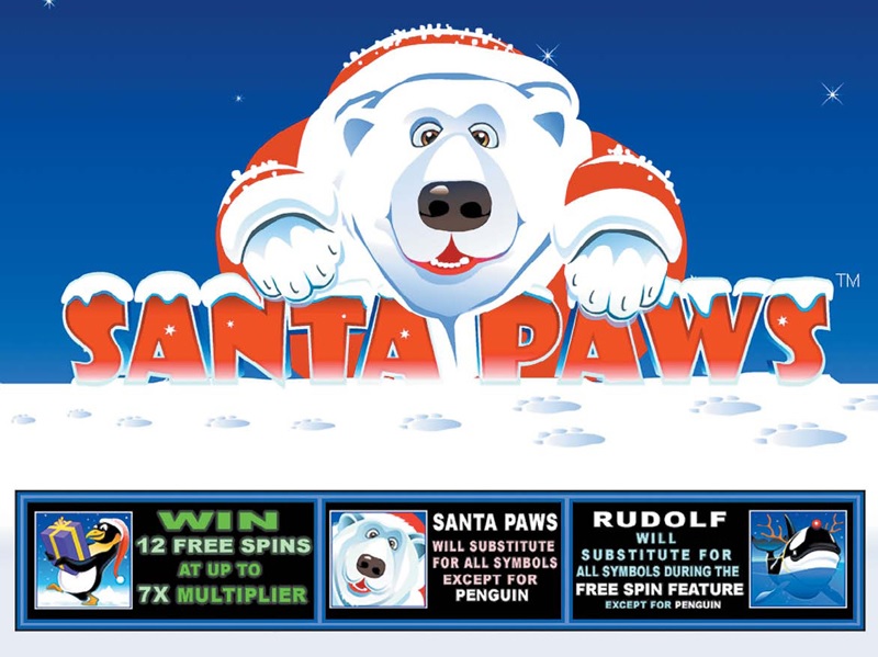 Santa Paws Free Slot Machine Game
