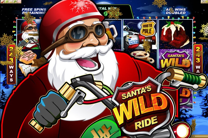 Santas Wild Ride Free Fruit Machine Game