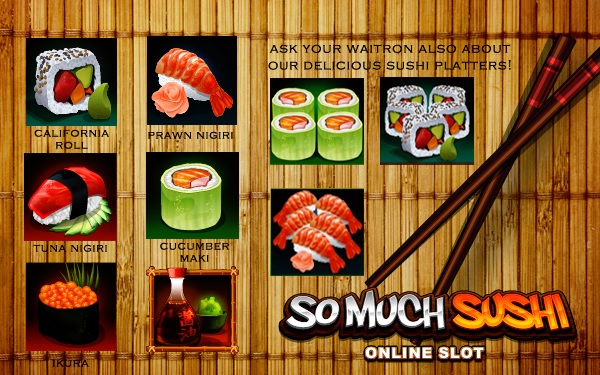 So Much Sushi Online Slot Game