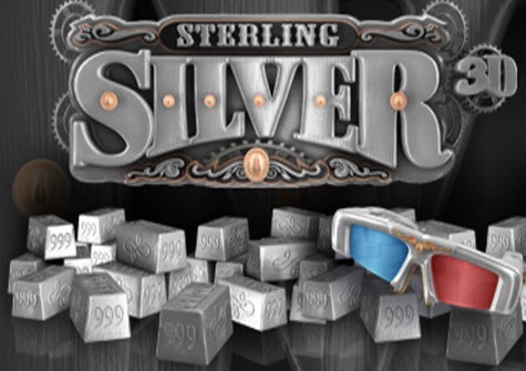 Sterling Silver 3D Online Slot