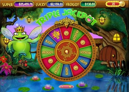 Super Lucky Frog Slot Machine Game