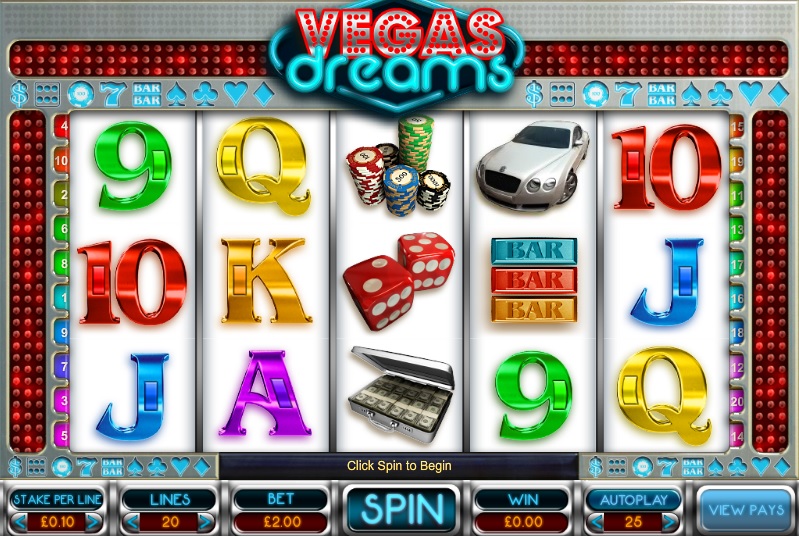 Vegas Dreams Online Slot Game