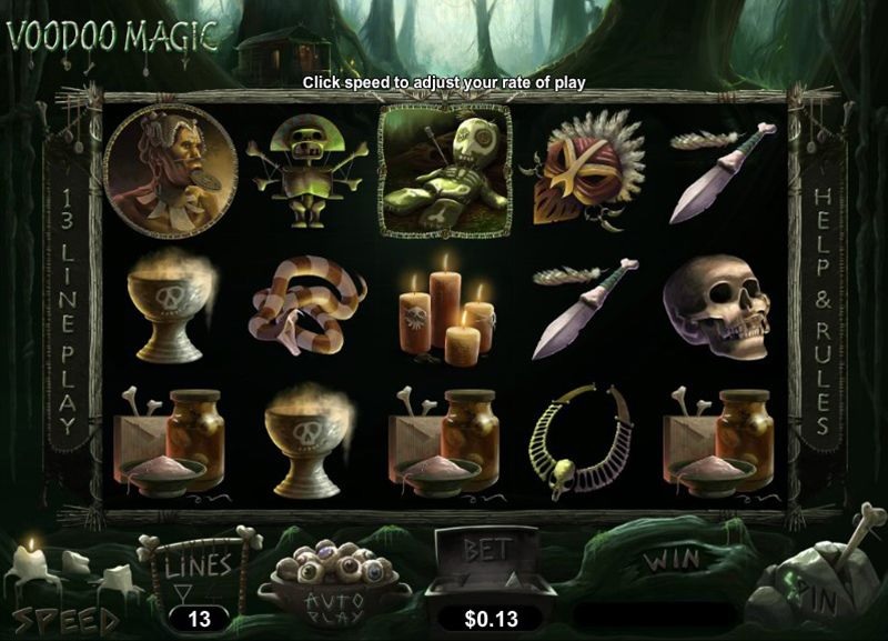 Voodoo Magic Online Free Slot Game