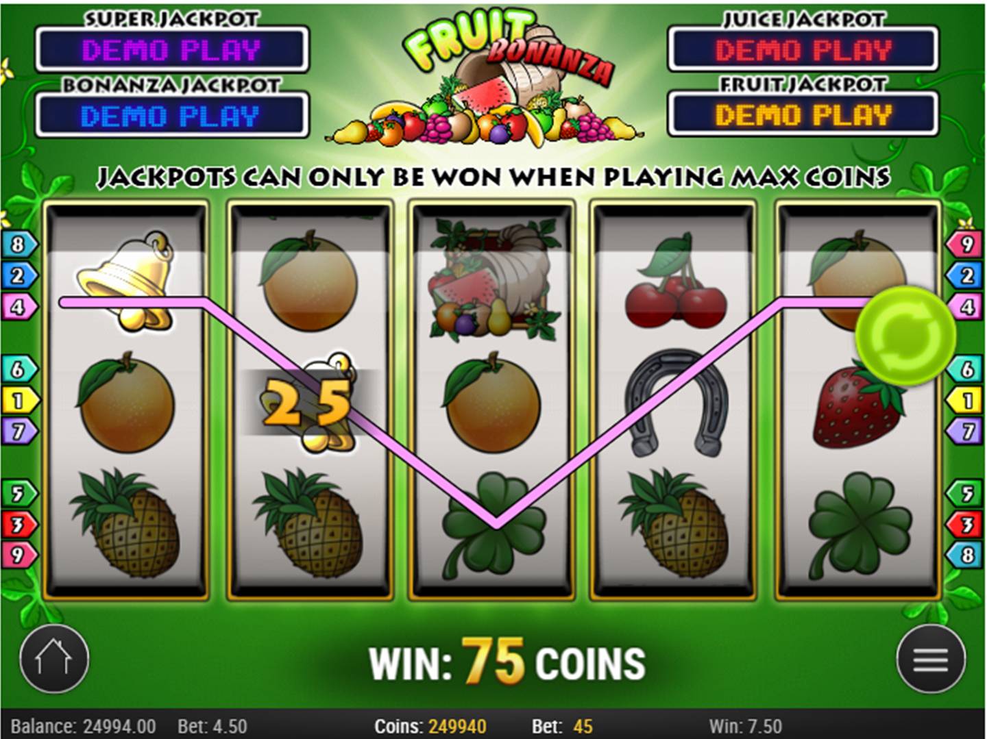 Fruit Bonanza Slot