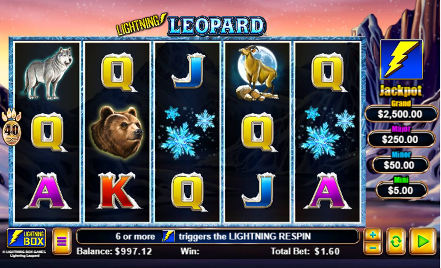 Lightning Leopard Pokerstars