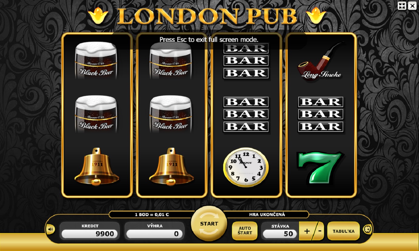 London Pub slot game takes you to your favourite spot