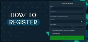 Registration at online casino